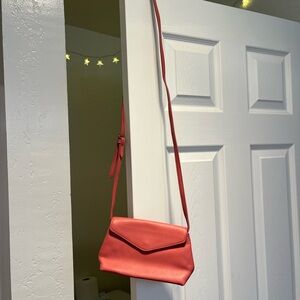 Universal Thread Elegant Pink Leather Shoulder Bag